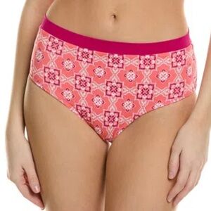 CABANA LIFE Coral Gables Reversible High Rise Bikini Bottom--NWT--L